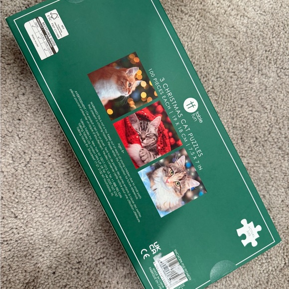 Cat Puzzle Set - Green - Picture 2 of 2